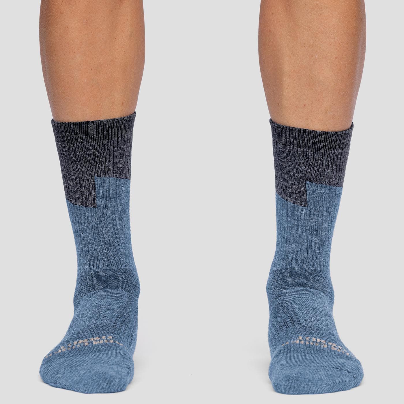 Winter Merino Bolt Sock - Sapphire - Image 5