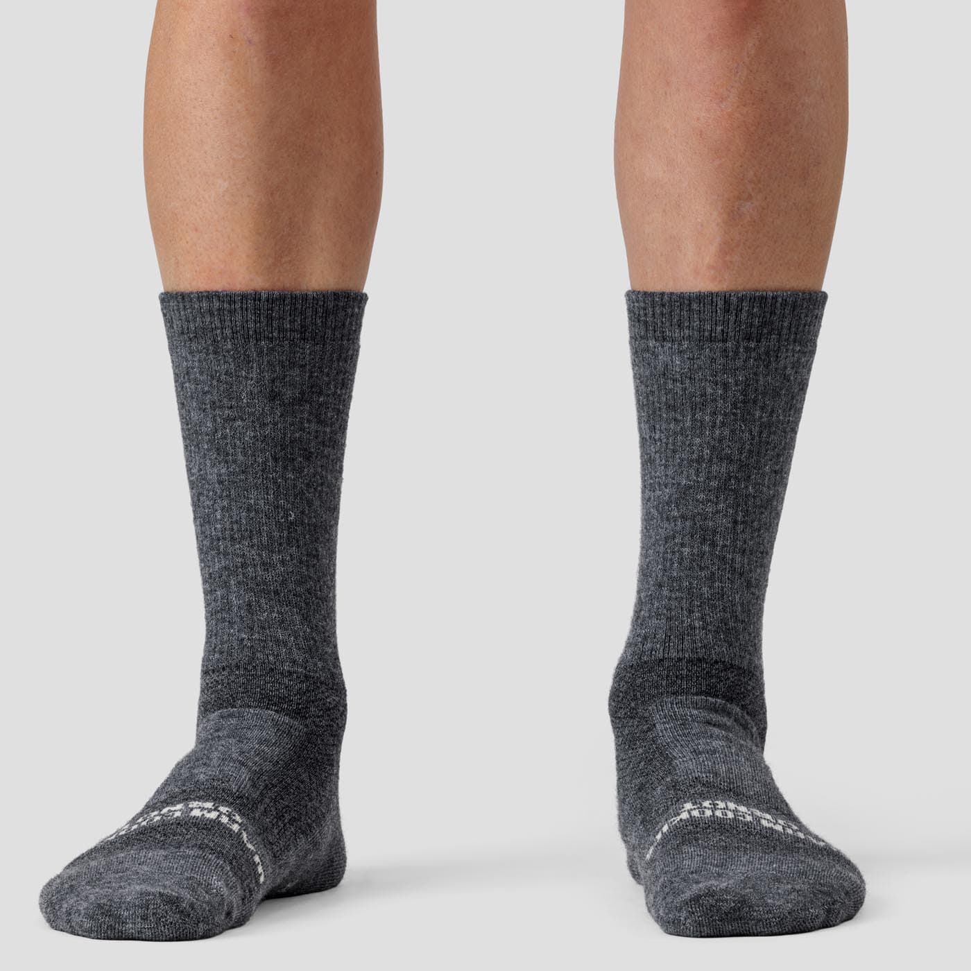 Winter Merino Max Sock - Charcoal - Image 4