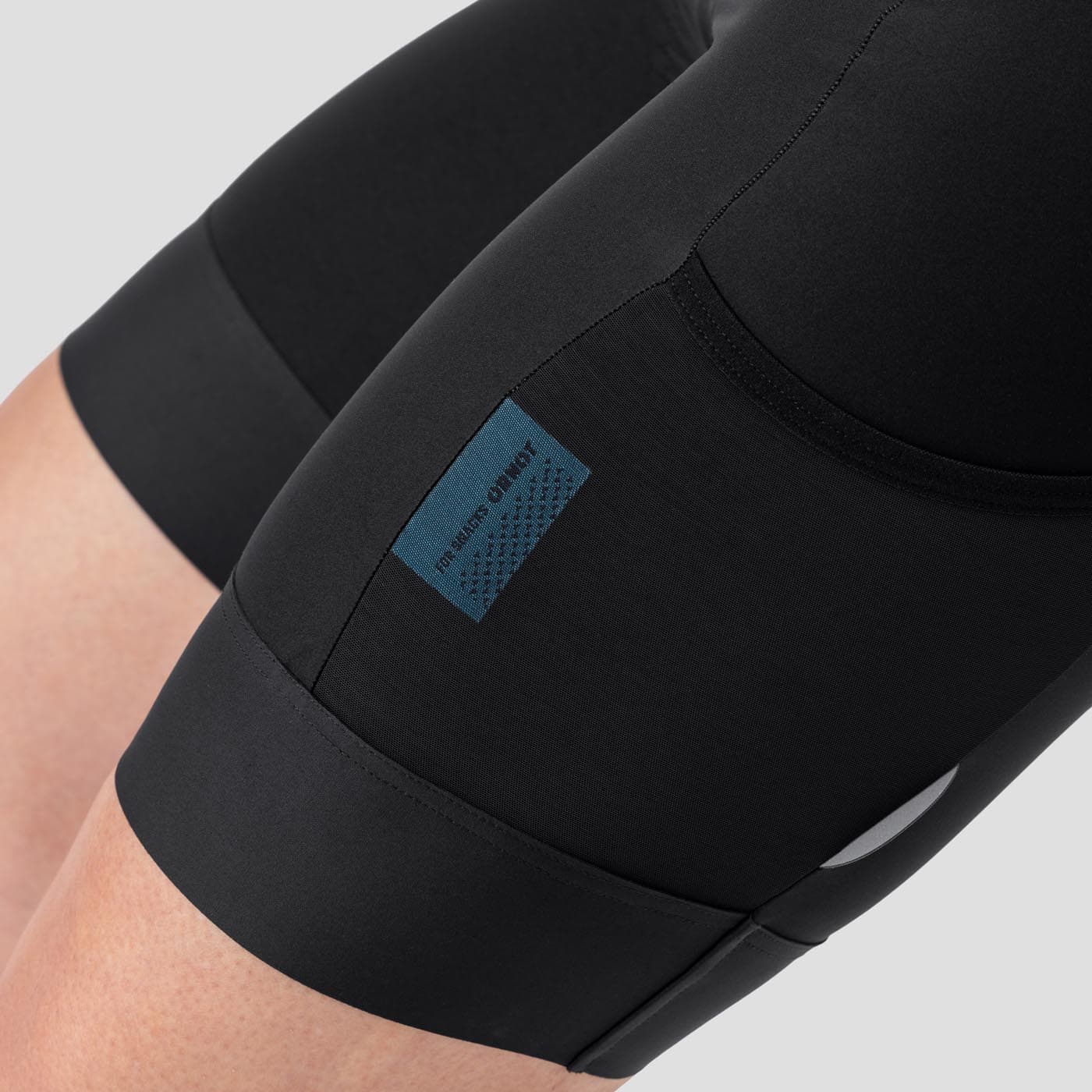 2025 Women's Droptail Cargo Bib Short - Black - Image 5