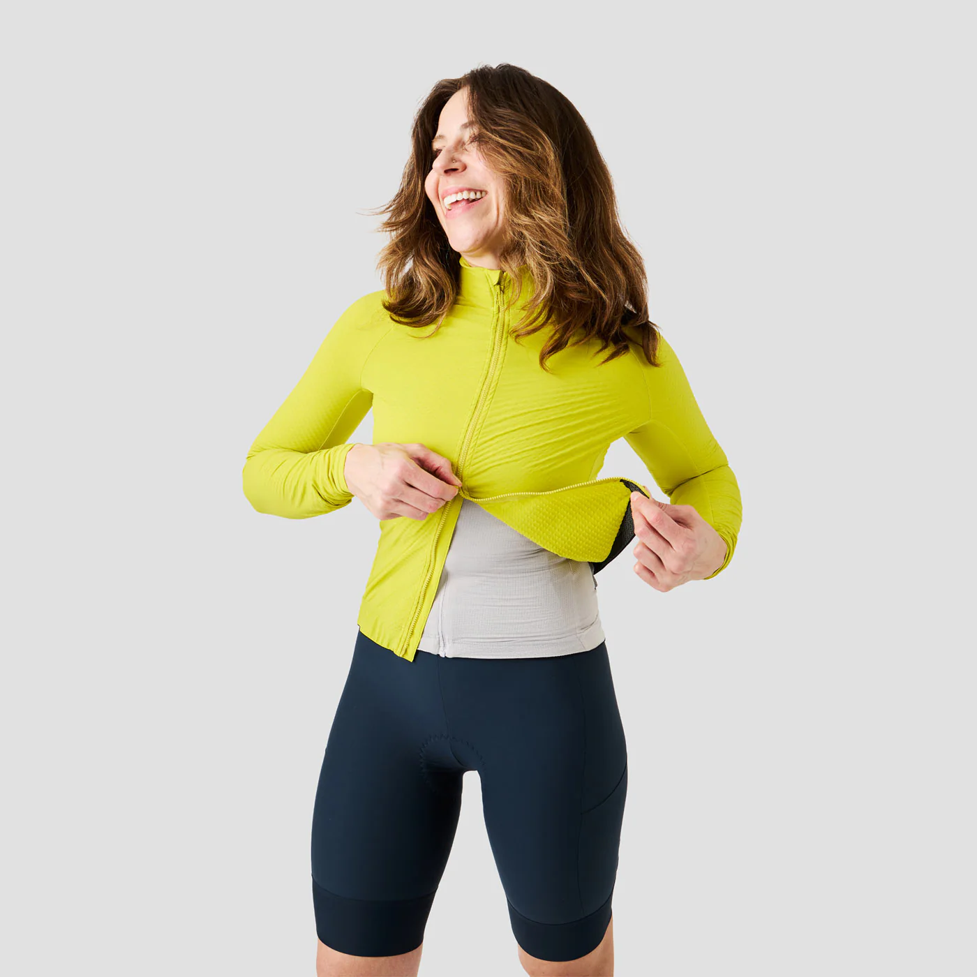 Women's Droptail Cargo Bib Short - Midnight Blue - Image 2