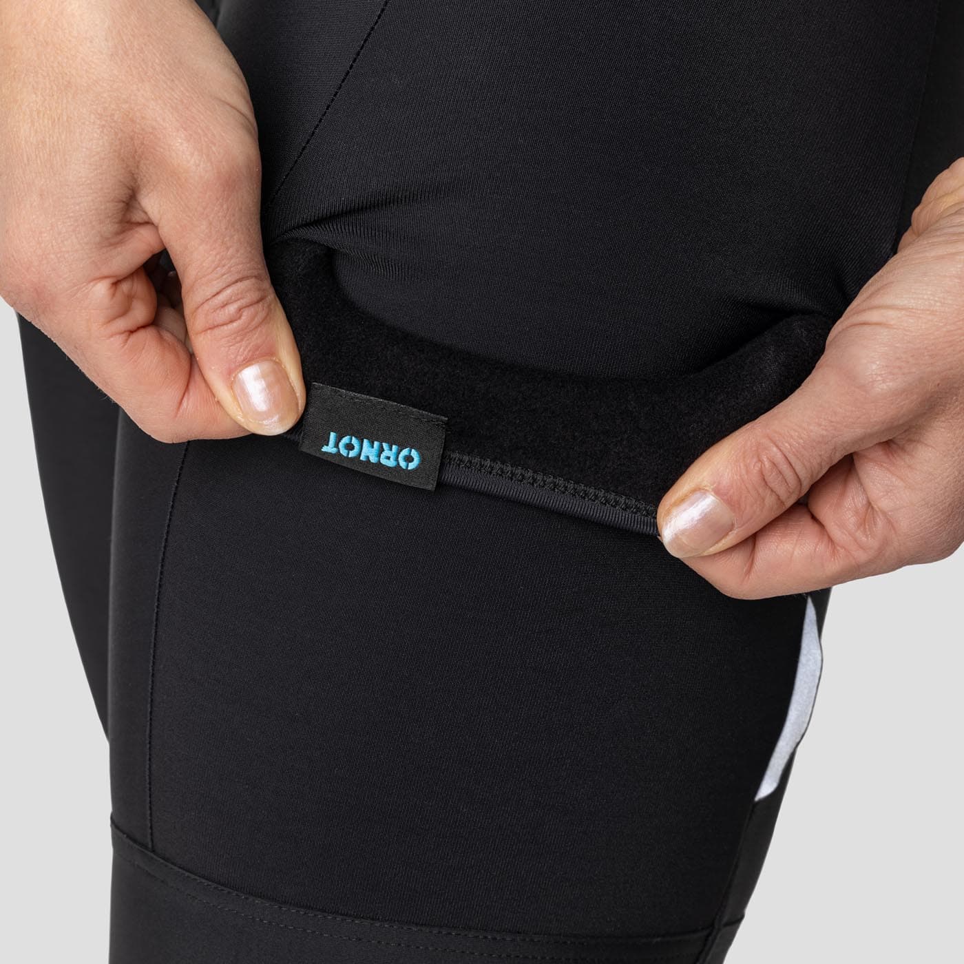 Women's  Droptail Thermal Cargo Bib Short - Black - Image 6