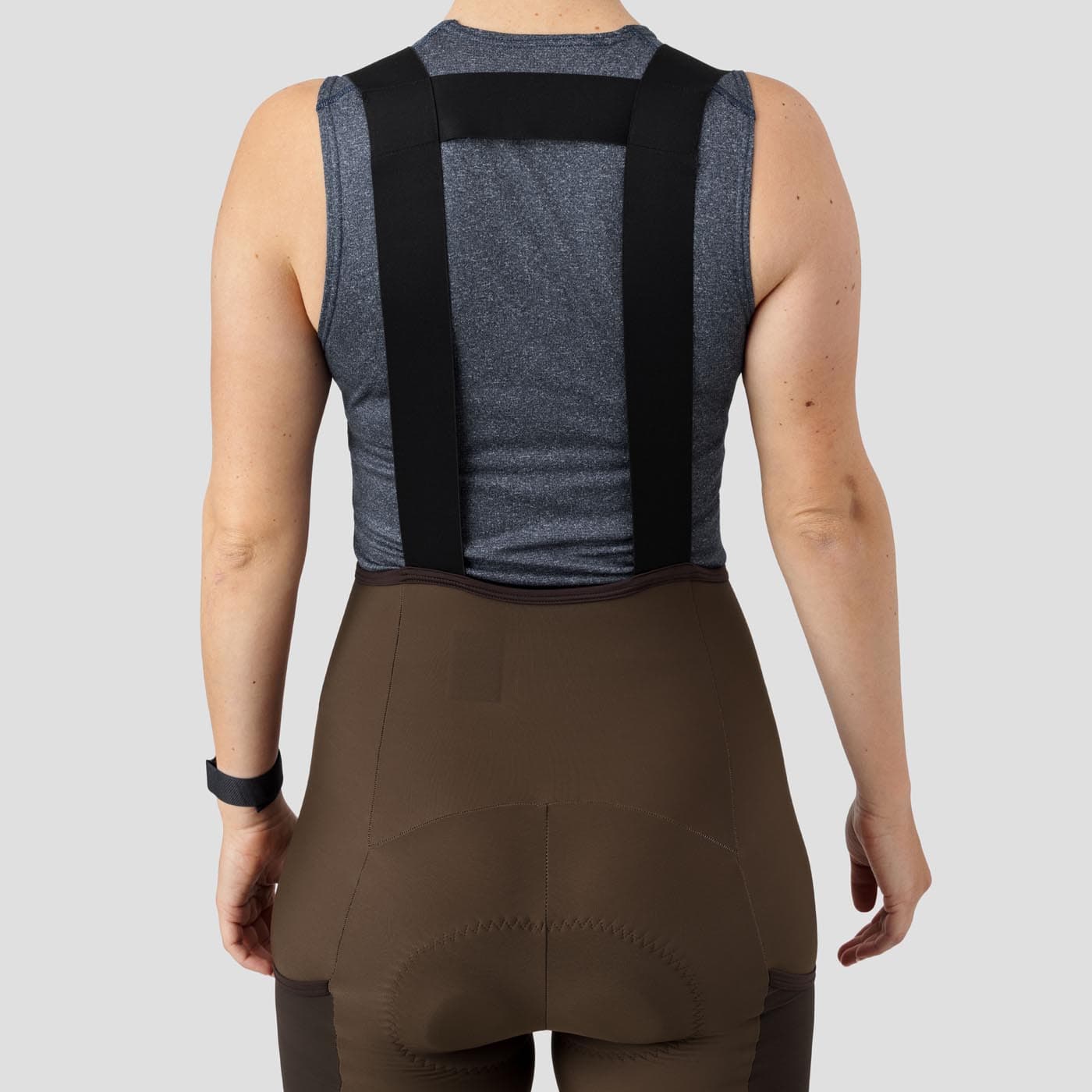 2024 Women's Thermal Droptail Cargo Bib Tight - Espresso - Image 8