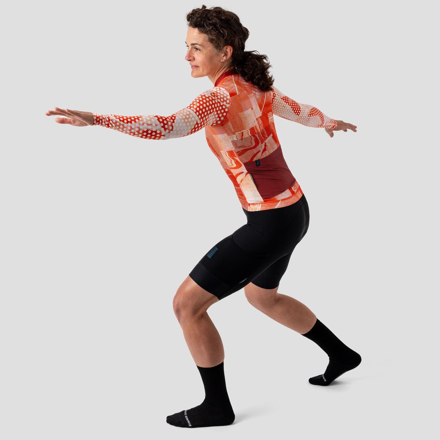 Women's Long Sleeve Park Jersey - Clement Sorbet - Image 3