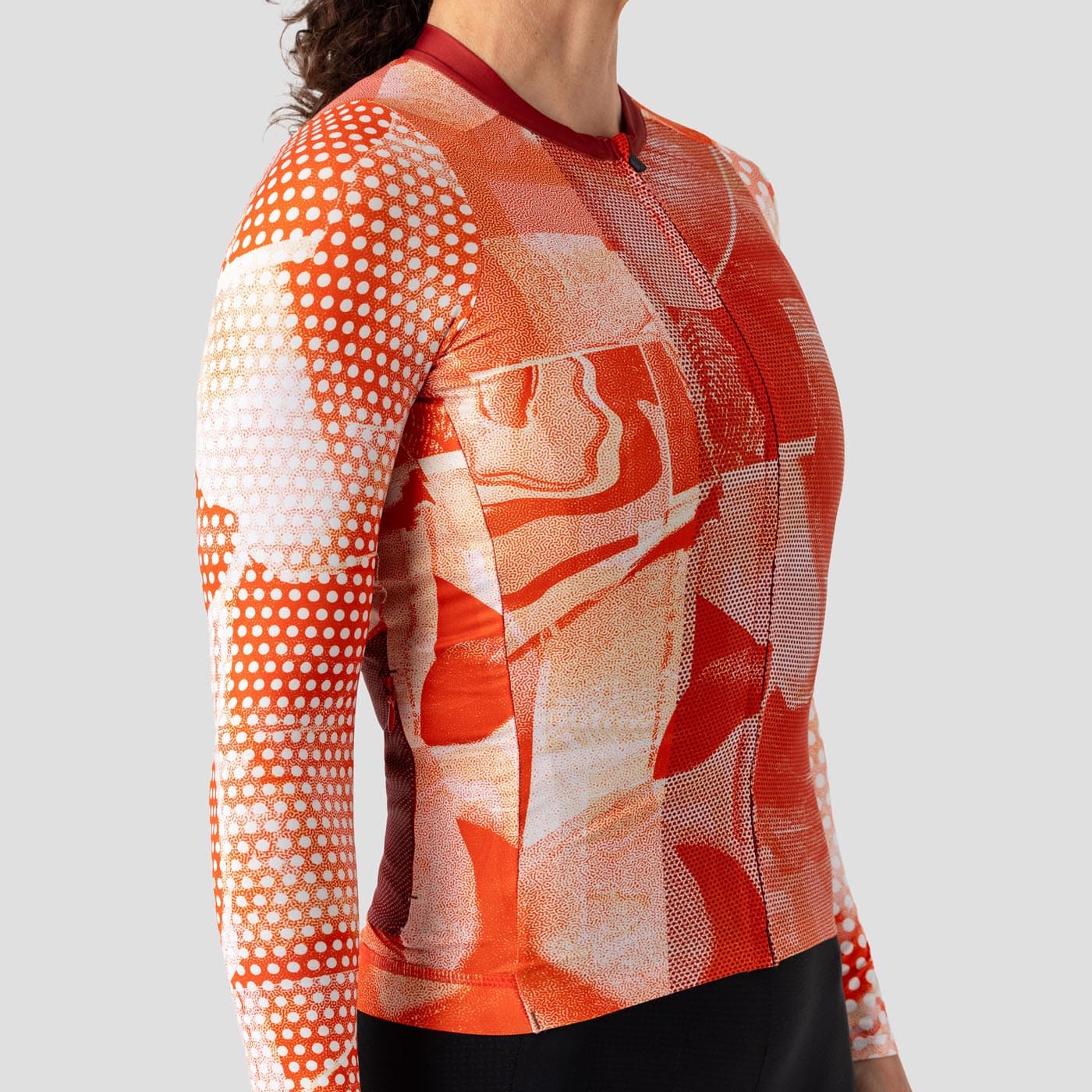 Women's Long Sleeve Park Jersey - Clement Sorbet - Image 4