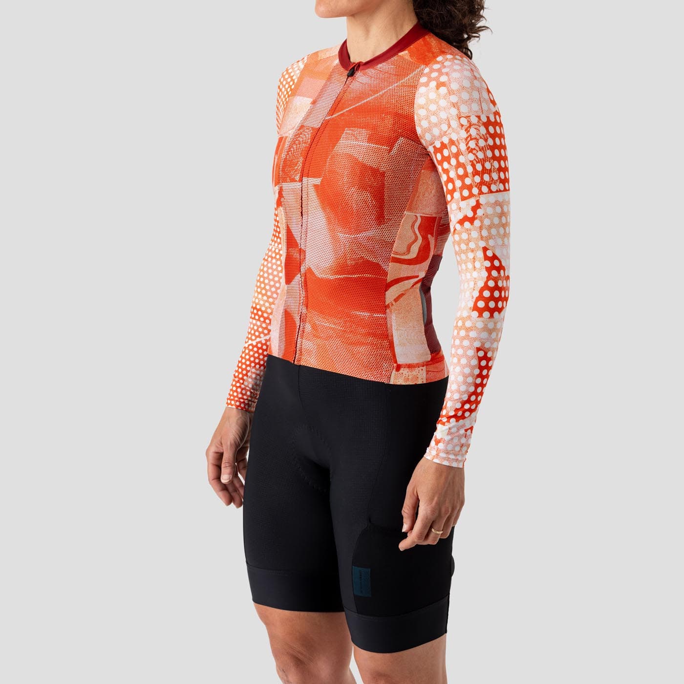 Women's Long Sleeve Park Jersey - Clement Sorbet - Image 5