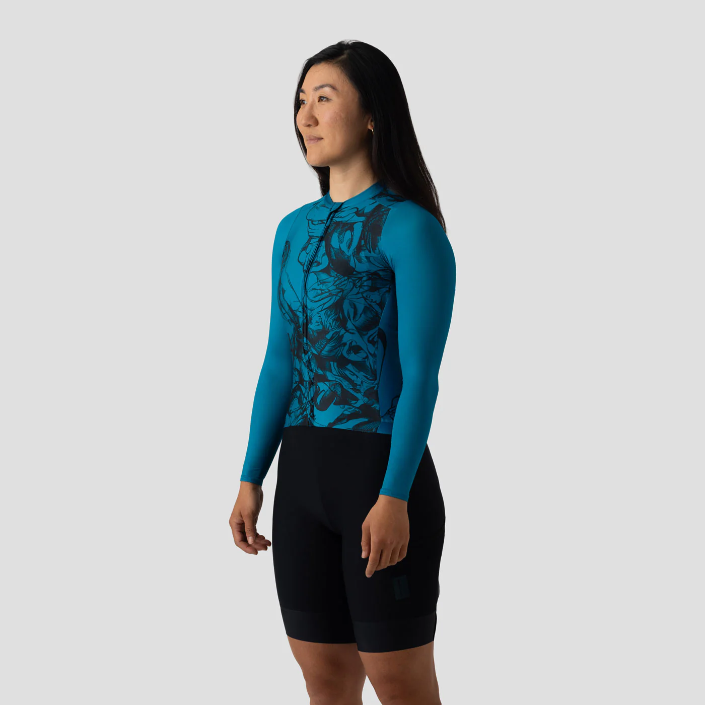 Women's Long Sleeve Park Jersey - Emily Bei - Image 5