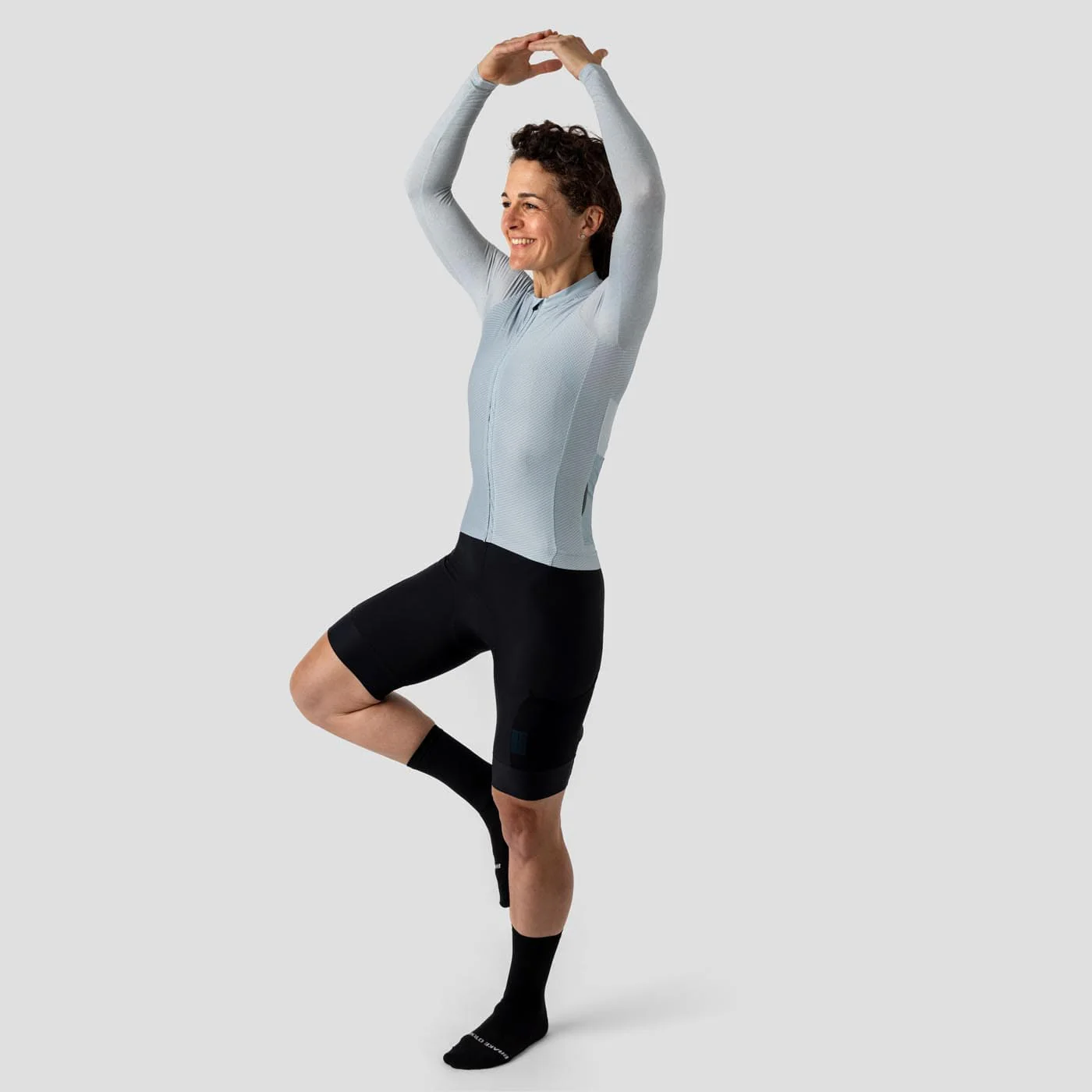 Women's Long Sleeve Park Jersey - Fog - Image 3
