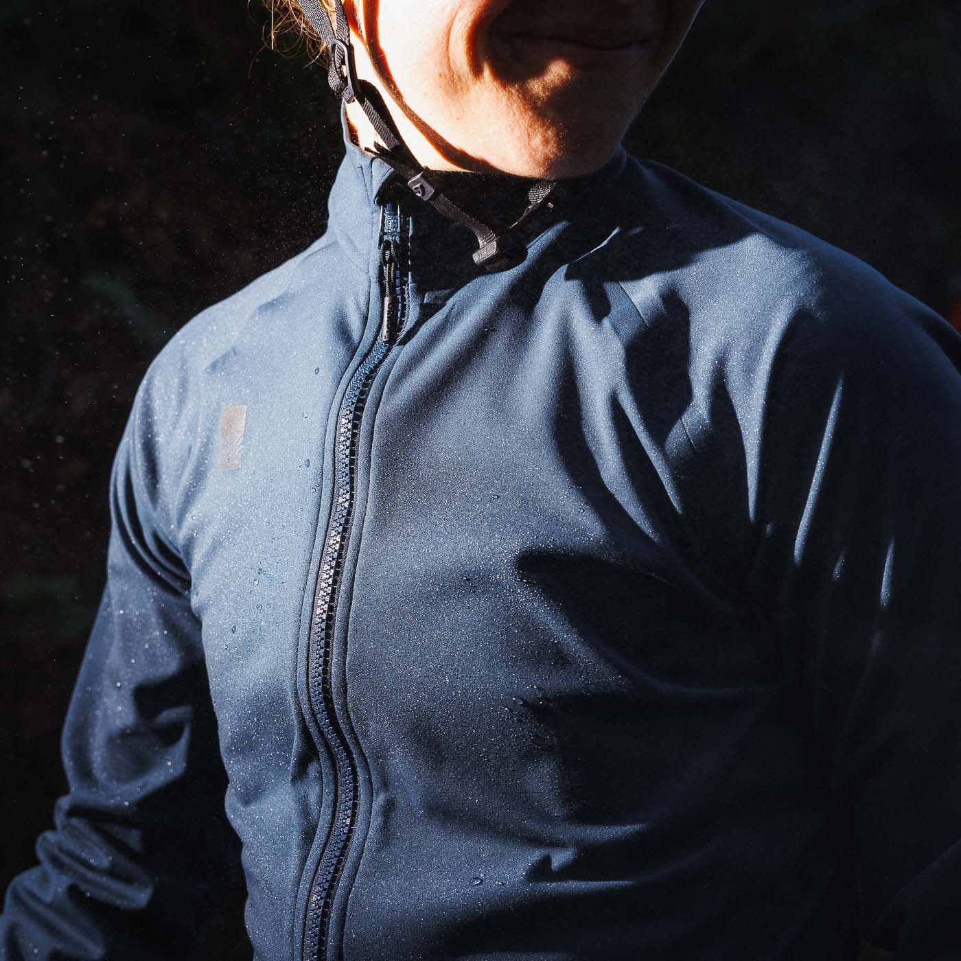 Women's Magic Shell Jacket - Stone Blue - Image 6