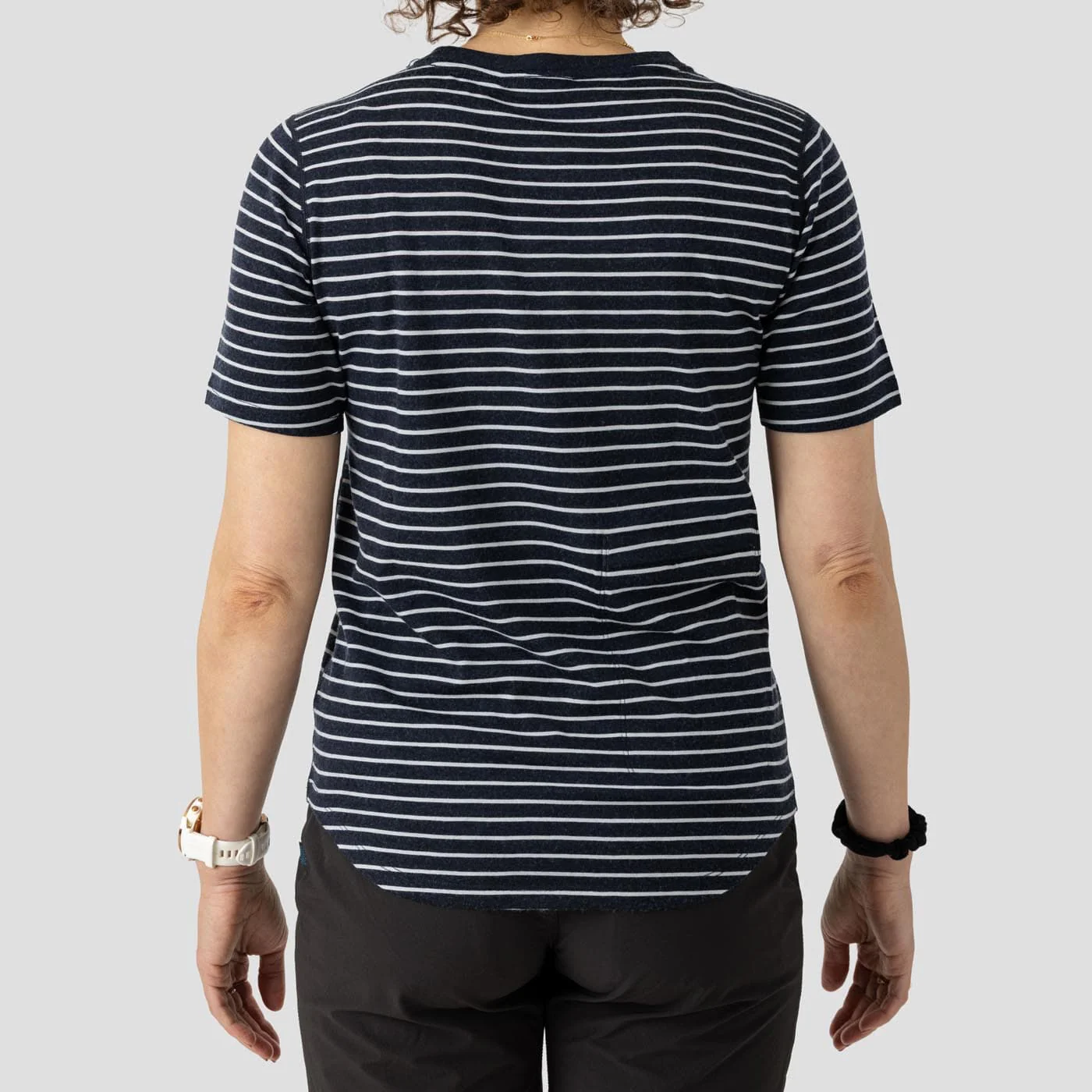 2025 Women's Merino Riding Shirt - Indigo Line - Image 8