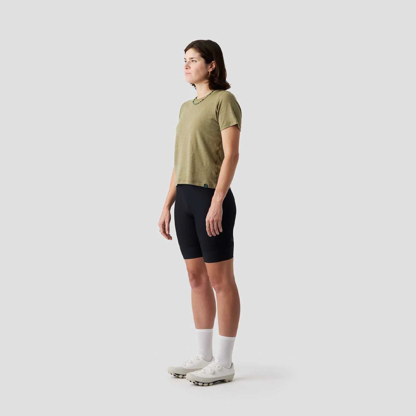 Women's Merino Riding Shirt - Olive - Image 3