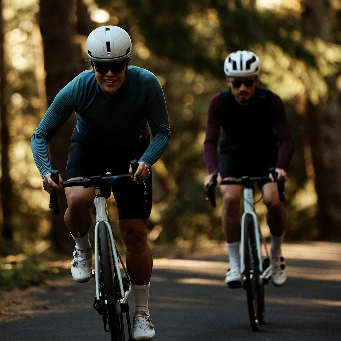 Women's Long Sleeve Micro Grid Jersey - Glacier Freeze - Image 7