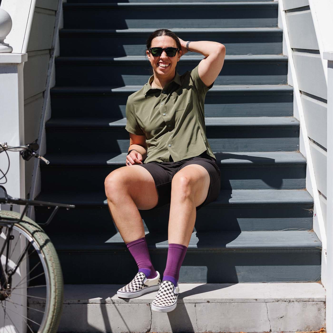 Women's Mission Shirt - Olive - Image 10