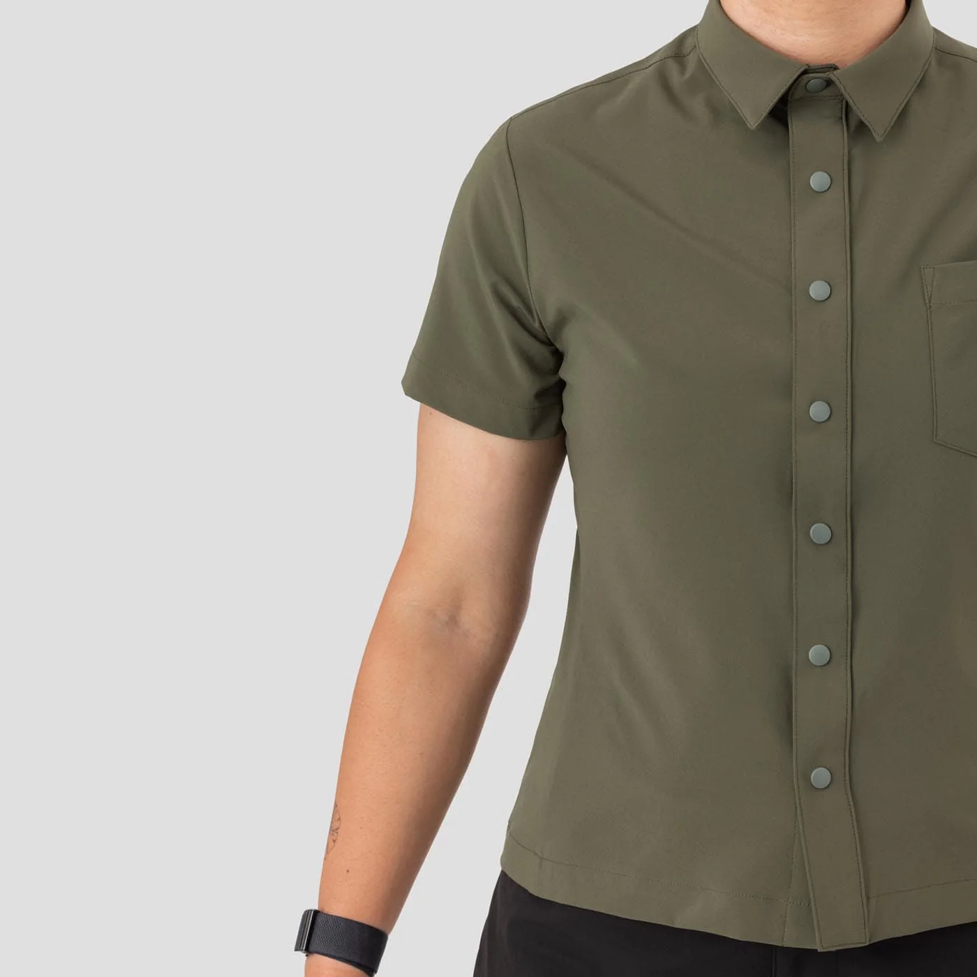Women's Mission Shirt - Olive - Image 5