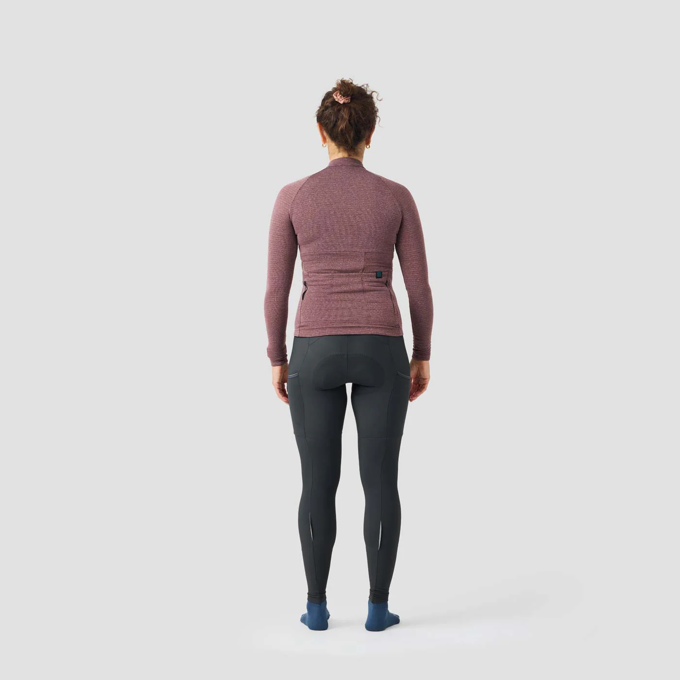 Women's Merino Grid Thermal Jersey - Nightshady - Image 3