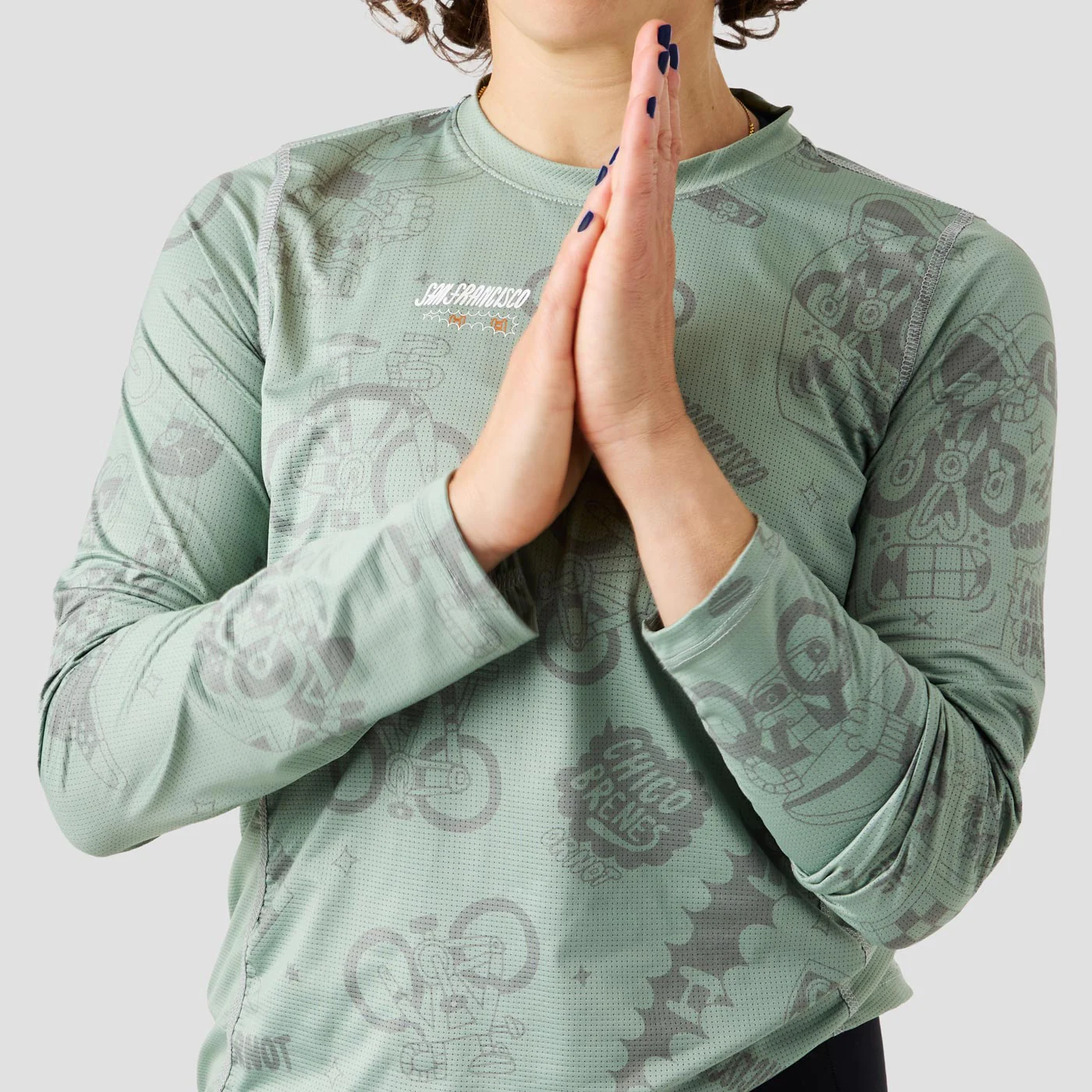 Women's UV Trail Shirt - Sage 415 - Image 6